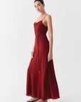 Morrison Seville Slip Dress Wine