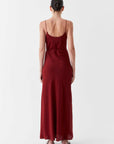 Morrison Seville Slip Dress Wine