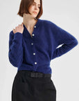Morrison Albi Knit Cardigan Cobalt