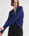 Morrison Albi Knit Cardigan Cobalt