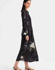 Morrison Florian Shirt Dress Black