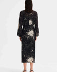 Morrison Florian Shirt Dress Black