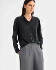 Morrison Margo Knit Cardigan Charcoal
