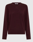 Morrison Oxford Merino Knit Pullover Pinot