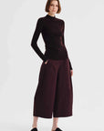 Morrison Talia Long Sleeve Merino Knit Top Espresso