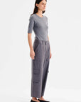 Morrison Talia Merino Knit Tee Grey Marle