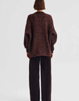Morrison Zoe Knit Cardigan Boysenberry