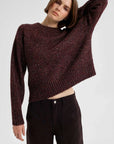 Morrison Zoe Knit Pullover Boysenberry