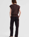 Morrison Zoe Knit Vest Boysenberry