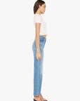 Mother The Mid Rise Zip Rambler Ankle Out of the Blue