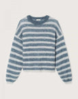 American Vintage Womens Sweater Nenybay Polar Melange Striped