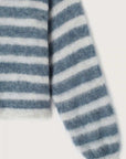 American Vintage Womens Sweater Nenybay Polar Melange Striped