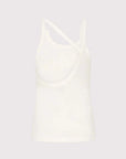 St. Agni Organic Cotton Abstract Singlet White