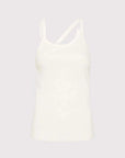 St. Agni Organic Cotton Abstract Singlet White