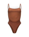 Nagnata Ballet Wool Bodysuit Clay