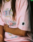 Ciao Ciao Vacation Phish Core Tee Baby Pink