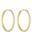Porter Angel Hoops 30mm Gold