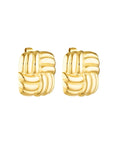 Porter Baby Cushion Earrings Gold