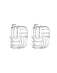 Porter Baby Cushion Earrings White Gold