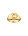 Porter Heritage Signet Ring Clear