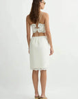 Posse Darya One Shoulder Top Cream
