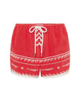 Posse Cody Short Red Ivory Fish