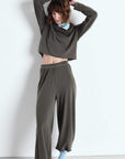 American Vintage Joggers Pymaz Vintage Carbon