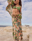 Spell Floridian Maxi Skirt Sage