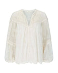 Spell Teodora Blouse Sea Salt