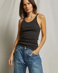 Perfectwhitetee Annie Recycled Tank Vintage Black