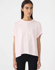 Bassike Circle TShirt Powder Pink
