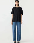 Bassike Boyfriend Heritage SS T.Shirt Black