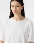 Bassike Boyfriend Heritage SS T.Shirt White