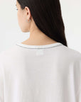 Bassike Boyfriend Heritage SS T.Shirt White