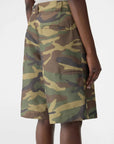 Bassike Camo Print Short