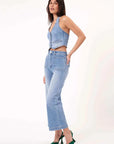 Rollas Halter Vest Ranch Mid Vintage Blue
