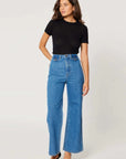 Rollas Sailor Jean Lia Mid Blue