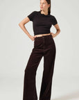 Rollas Sailor Pant Long Chocolate Cord