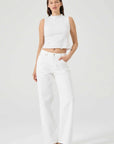 Rollas Kate Baggy Vintage White