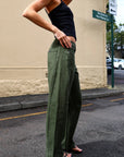 Rollas Arc Barrel Jeans Long Military