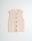Indi and Cold Chaleco Crudo Cardigan
