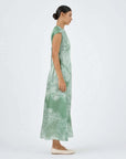 Roame Ceylon Dress Sari Lace Sage