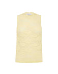 Rowie Tonya Rose Lace Tank Butter Creme