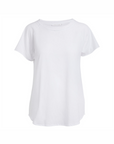 Rabens Saloner Adea Paper Jersey Raglan Tee White
