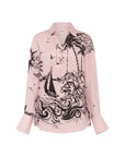 Roame Monroe Tie Shirt Ciao Rosa