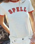 Spell Roomie Shrunken Sports Tee Sand