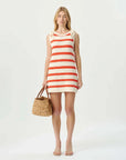 Roame Manon Knit Dress Rouge