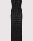 St Agni Doily Column Dress Black