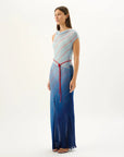 Roame Capri Maxi Dress Stripes of the Sea