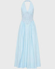 Roame Maddie Halter Dress Powder Blue